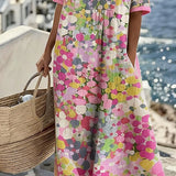 Vestido Midi Floral Suelto Elena