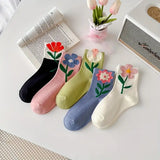 Juego de Calcetines Florales Bloom
