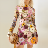 Vestido Carla™ con Adornos Florales