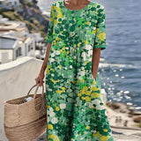 Vestido Midi Floral Suelto Elena