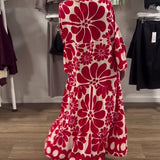 Vestido Largo Estampado Cora™