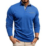 Polo Premium de Manga Larga William para Hombre