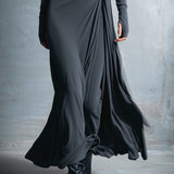Vestido Maxi Naiara con Nudo Lateral para Mujer