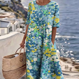 Vestido Midi Floral Suelto Elena