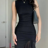 Vestido Casual Sin Mangas Lola