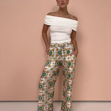 Conjunto Olivia™ Cómodo con Estampado de Mosaico