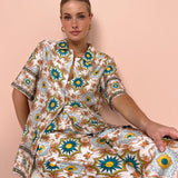 Conjunto Olivia™ Cómodo con Estampado de Mosaico