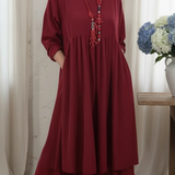 Vestido Midi Melvaria Relaxado