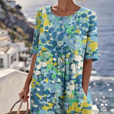 Vestido Midi Floral Suelto Elena