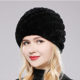Gorro de Piel de Peluche Mirabelle