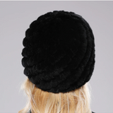 Gorro de Piel de Peluche Mirabelle