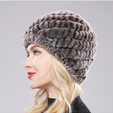 Gorro de Piel de Peluche Mirabelle