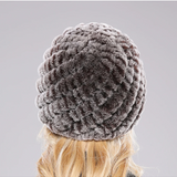 Gorro de Piel de Peluche Mirabelle