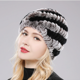 Gorro de Piel de Peluche Mirabelle