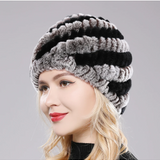 Gorro de Piel de Peluche Mirabelle