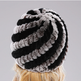 Gorro de Piel de Peluche Mirabelle
