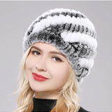 Gorro de Piel de Peluche Mirabelle
