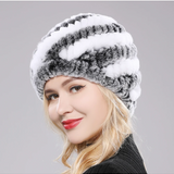 Gorro de Piel de Peluche Mirabelle