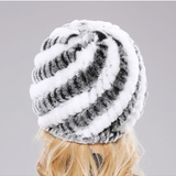 Gorro de Piel de Peluche Mirabelle