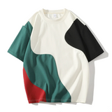 Camiseta de Panel Cruzado