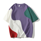Camiseta de Panel Cruzado