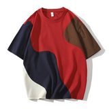 Camiseta de Panel Cruzado