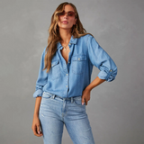 Camisa de Mezclilla Muse con Botones