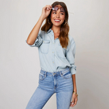 Camisa de Mezclilla Muse con Botones