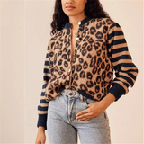 Cardigan de Punto Leopardo Rebelde