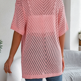 Cárdigan de Punto Chevron Breeze
