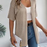 Cárdigan de Punto Chevron Breeze
