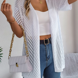 Cárdigan de Punto Chevron Breeze