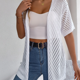 Cárdigan de Punto Chevron Breeze