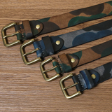 Cinturón de Cuero Camo Recon