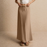 Falda Maxi Drape Muse