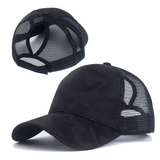 Gorra Alta de Pony Camuflaje