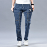 Jeans Cargo de Mezclilla Ridge