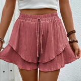 Short de Volantes en Capas Sway