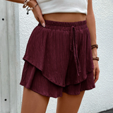 Short de Volantes en Capas Sway