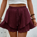 Short de Volantes en Capas Sway