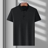 Camisa Polo de Seda Fría Premium Ridge