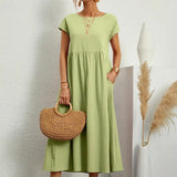 Vestido Casual de Verano Eliza™ con Bolsillos