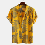 Sunny Palm - Camisa de Algodón