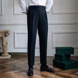 Pantalones Ajustados de Cuadros Hewis