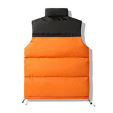 Chaleco Puffer con Panel de Eje Polar