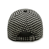 Gorra de Houndstooth Metropolitana