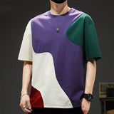 Camiseta de Panel Cruzado