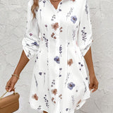 Vestido Floral Elegante Mayke
