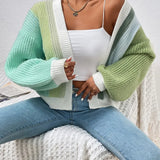 Cardigan de Punto Lucid Block