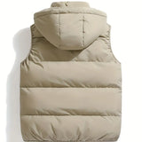 Chaleco Puffer con Capucha Evo